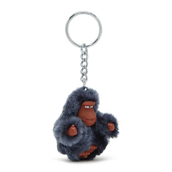 Kipling Sven Extra Small Monkey Keychain Accessories Foggy Grey | CA 1980ZU